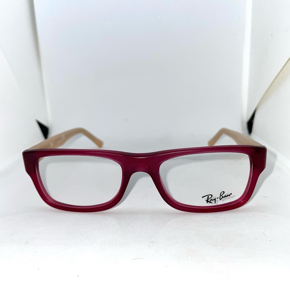 Ray-Ban RB 5268 5553 Unisex Matte Violet Eyeglasses